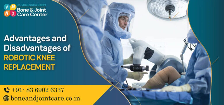 advantages and disadvantages of robotic knee replacement