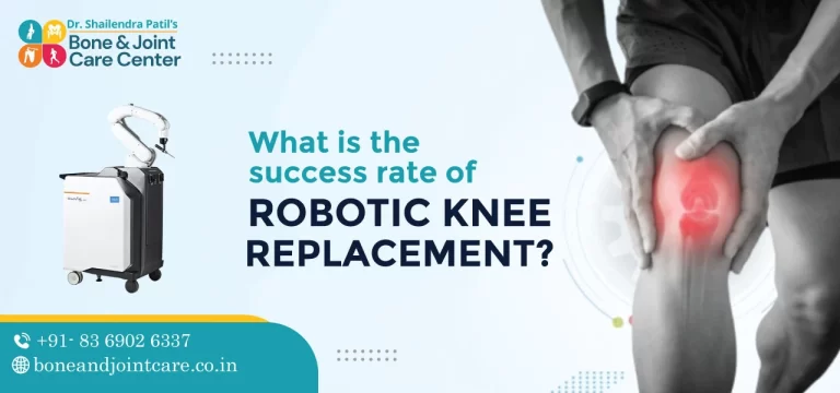 what is the success rate of robotic knee replacement