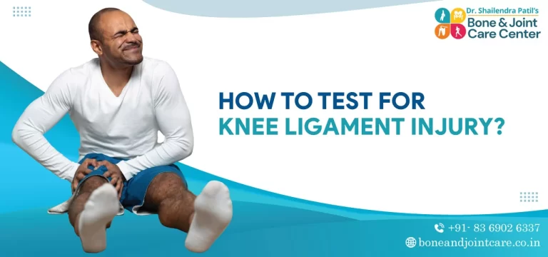 how to test for knee ligament injury