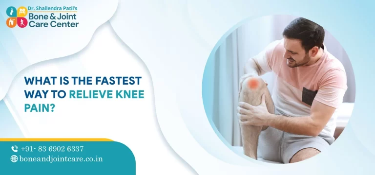 what is the fastest way to relieve knee pain