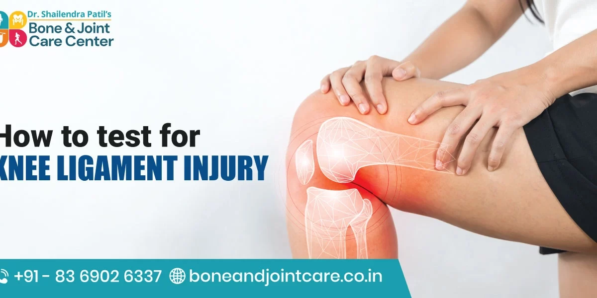 How to test for knee ligament injury​