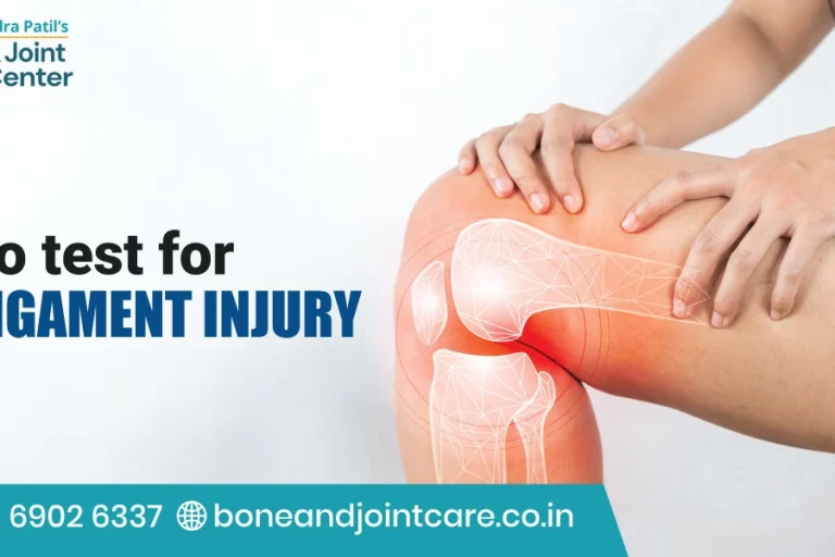 How to test for knee ligament injury​