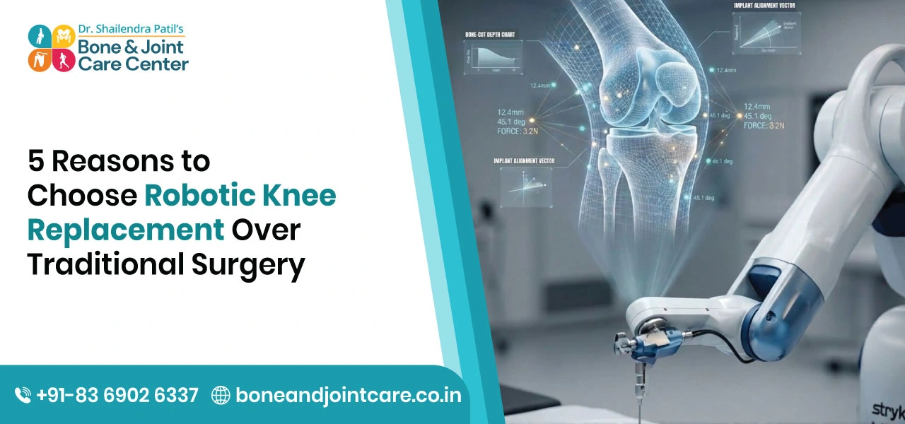 5 Reasons to Choose Robotic Knee Replacement Over Traditional Surgery